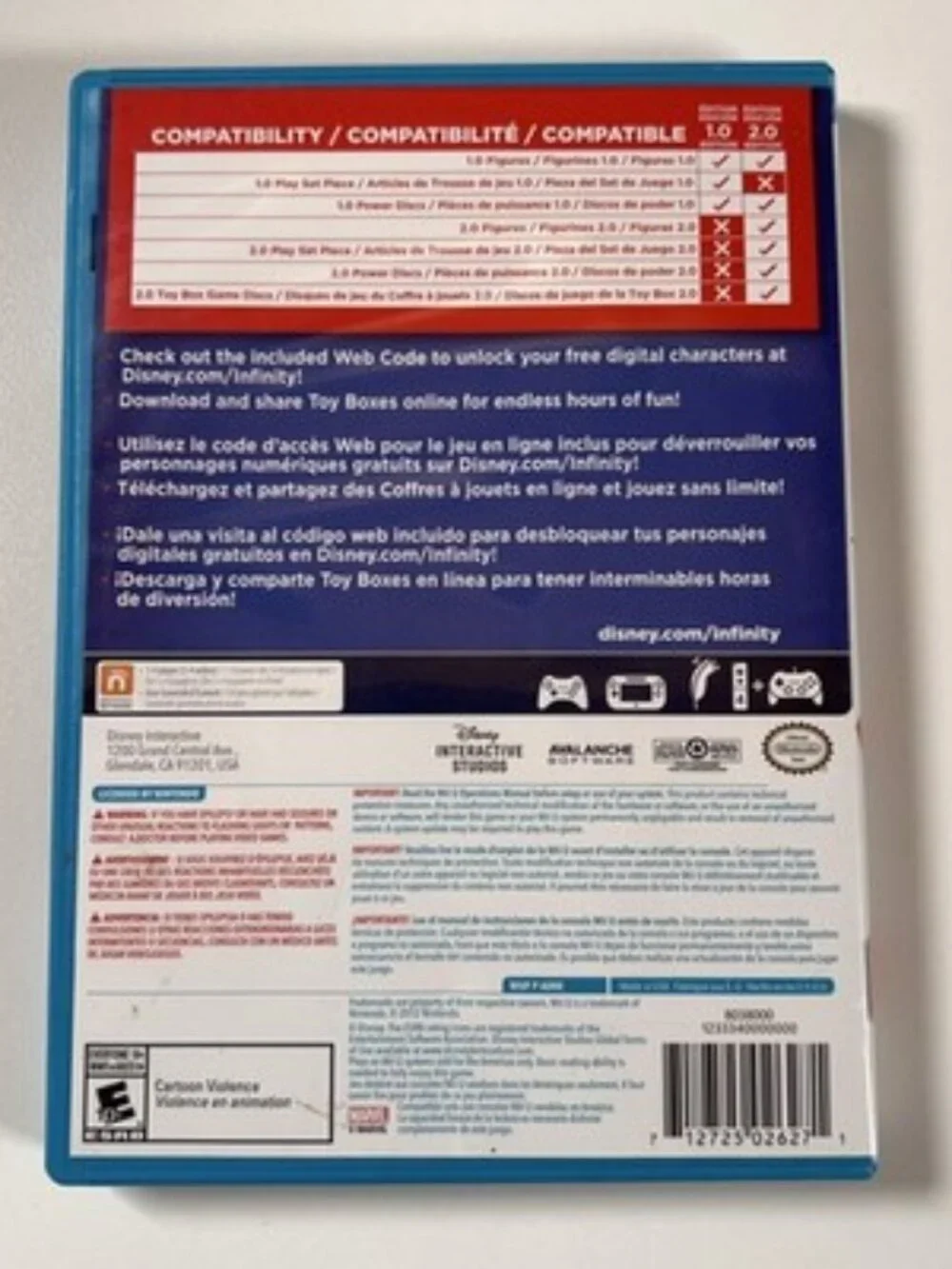 Disney Infinity: 2.0 Edition Wii U Video Game TESTED